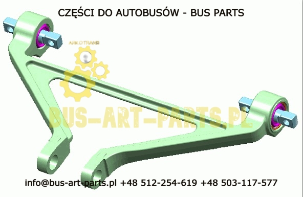 WAHACZ PRZEDNI GÓRNY ZF RL75 BOVA MAGI VDL FUTURA II SOLARIS VACANZA