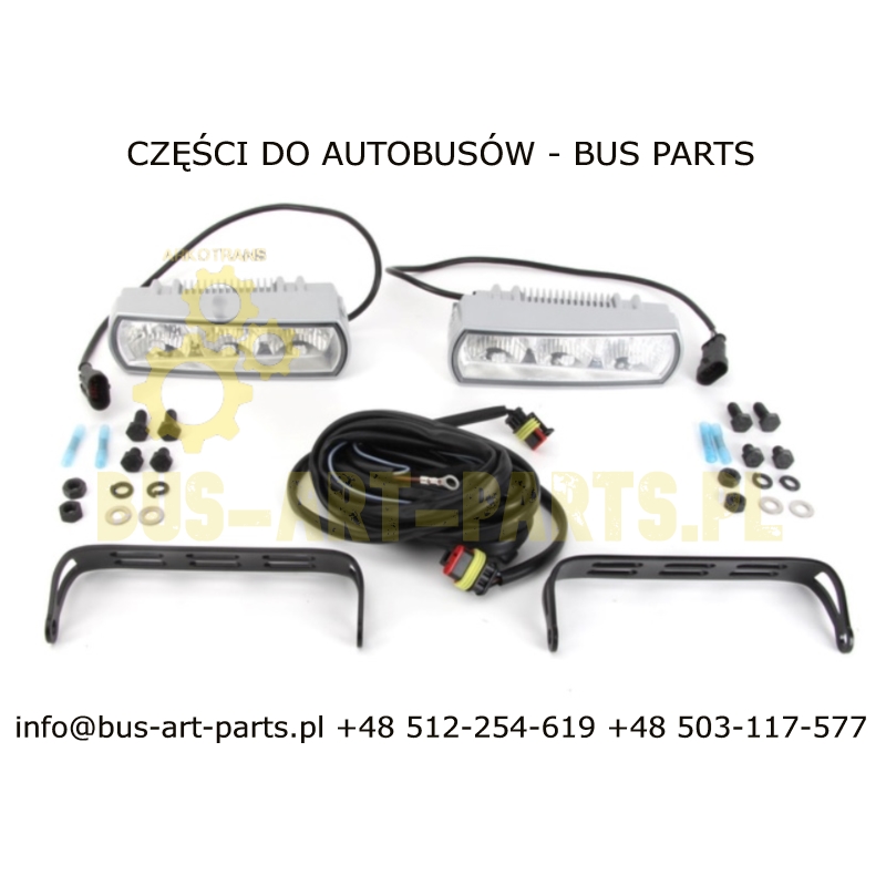 LAMPA DO JAZDY DZIENNEJ LED 24V MERCEDES CITARO ZESTAW 2 SZT