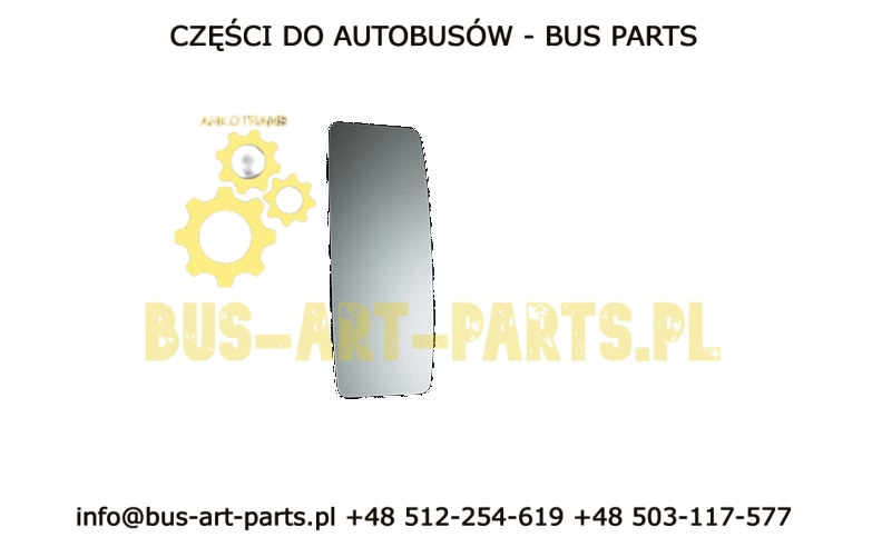 WKŁAD LUSTERKA SETRA S3..UL H NF 409X168