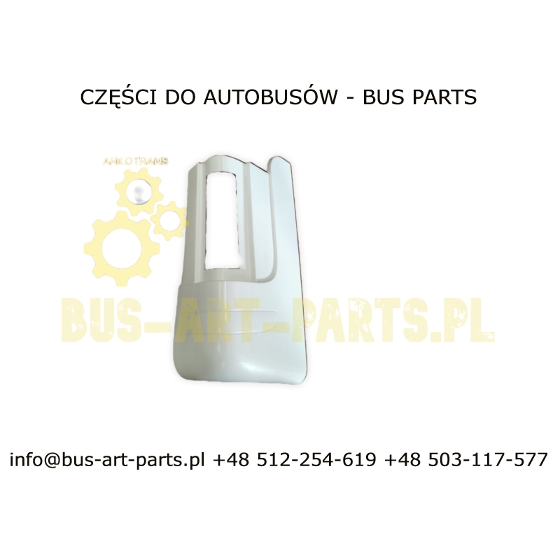 NAROŻNIK ZDERZAKA TYŁ PRAWY MAN LION COACH R07 R08 -2008 PRAWY PRZED LIFTEM Z PRZETŁOCZENIEM   81732030044 81732030050