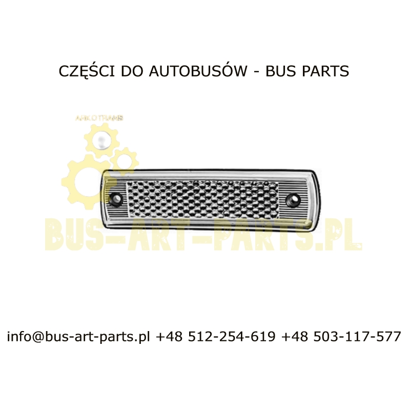 LAMPA OBRYSOWA BIAŁA SETRA S2..S3..S4..MERCEDES TRAVEGO MAN A13 HOCL