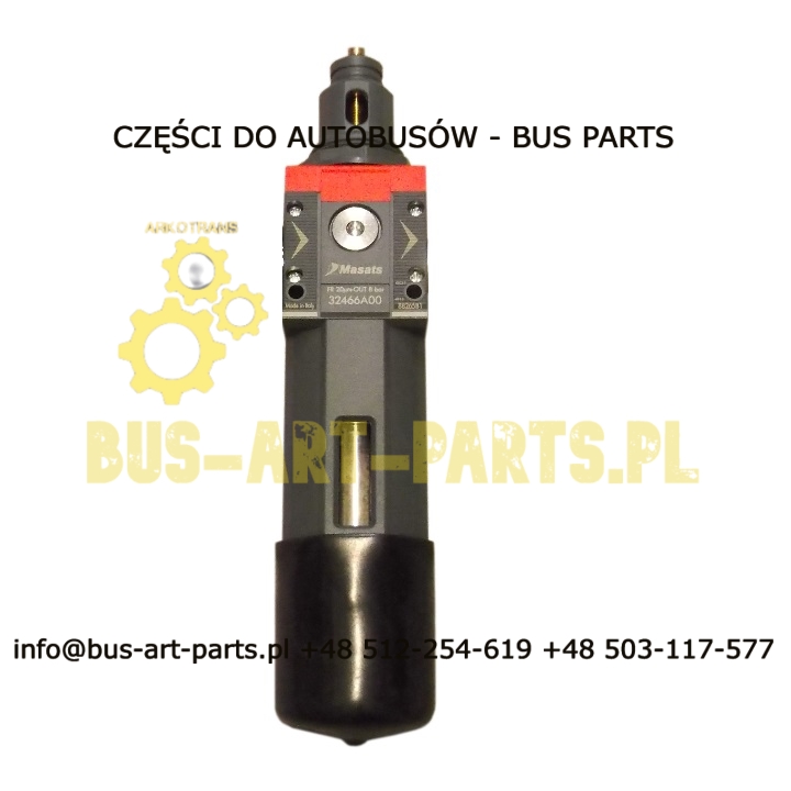FILTR POWIETRZA SPRĘŻONEGO 32466A00 MASATS VDL BOVA ZASTĘPUJE 32404A00