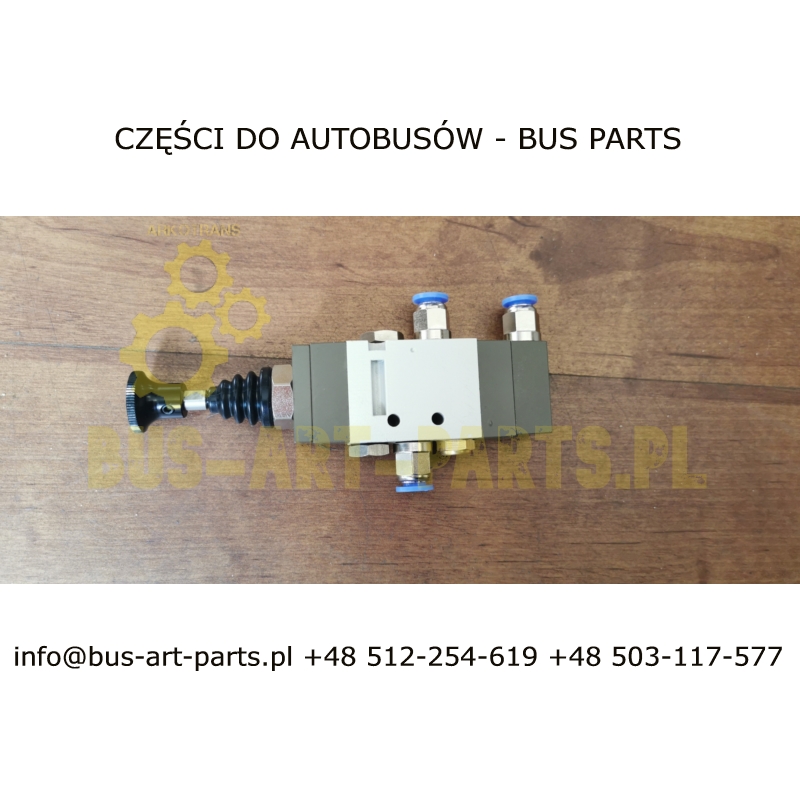 ZAWÓR ZBIJAKOWY PULPITOWY 3/2 5/2 POWRÓT POWIETRZEM ZASTĘPUJE ZAWÓR ASCO JOUCOMATIC 52060063 5010403671