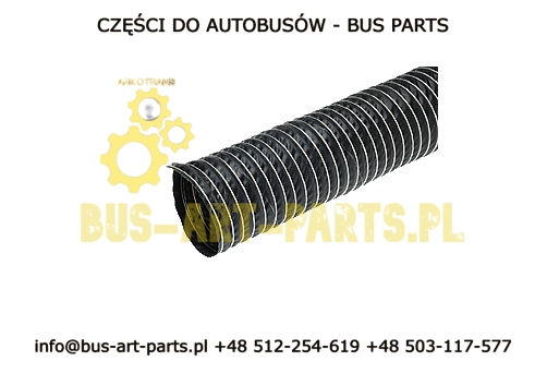 PRZEWÓD CHŁODZENIA ALTERNATORA FI-70 WZMOCNIONA 2 METRYSETRA S4.. MERCEDES 0350 TRAVEGO TOURISMO