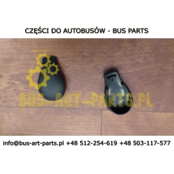 ZAŚLEPKA UCHWYTU PORĘCZY PRZY SCHODACH CZARNA SETRA  S4.. S5..  MERCEDES TRAVEGO TOURISMO