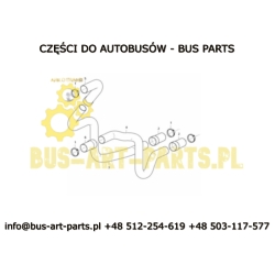 RURA CHŁODZENIA INTARDERA RETARDERA BOVA EURO 2 -2002 Q-606-BIEGOWA