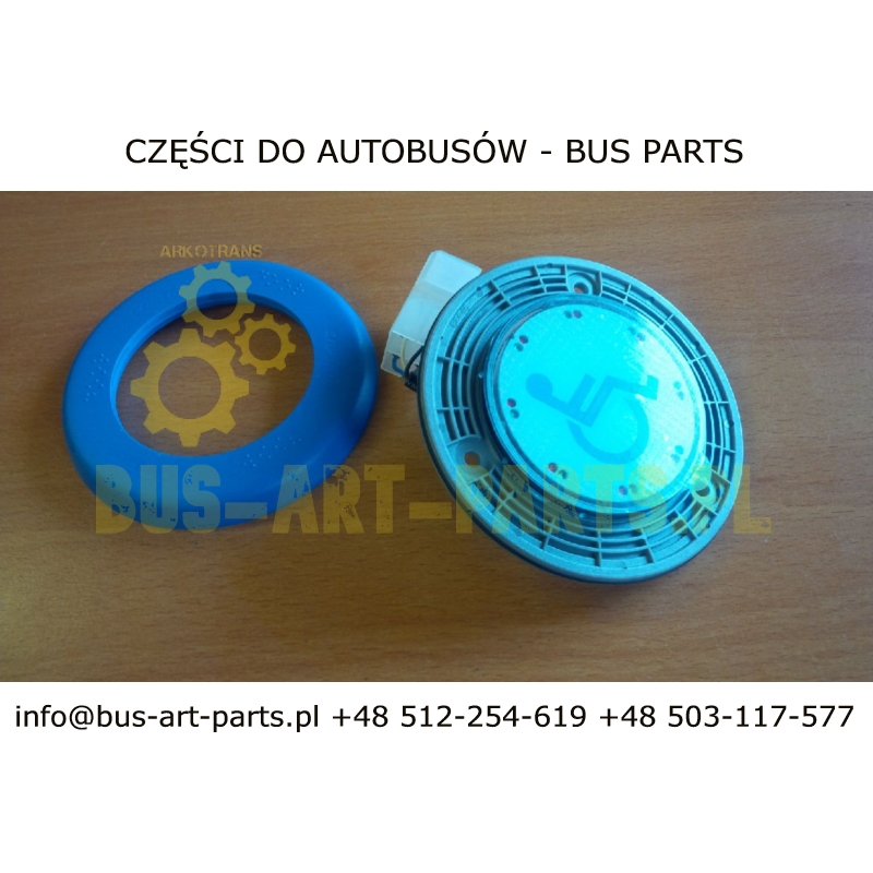 PRZYCISK ZEWNĘTRZNY DOTYKOWY - ZNAK INWALIDA