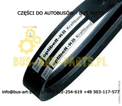 PASEK NAPĘDU POMPY WODY VAN HOOL T9.. T915 T916 T917 SILNIK MAN OE 639601730