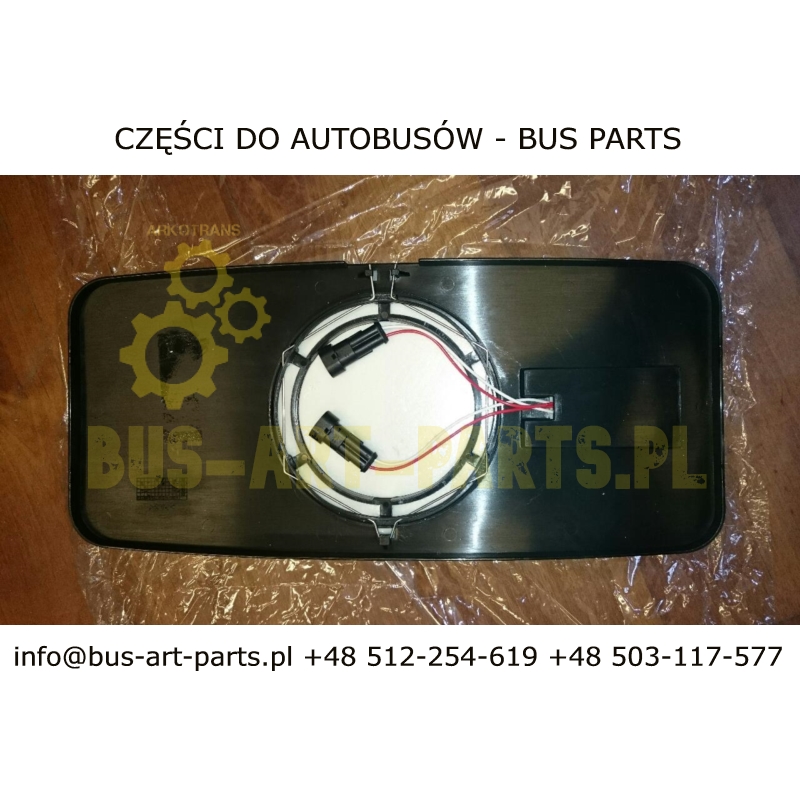 WKŁAD SZKŁO LUSTERKA SCANIA IRIZAR CENTURY 24V