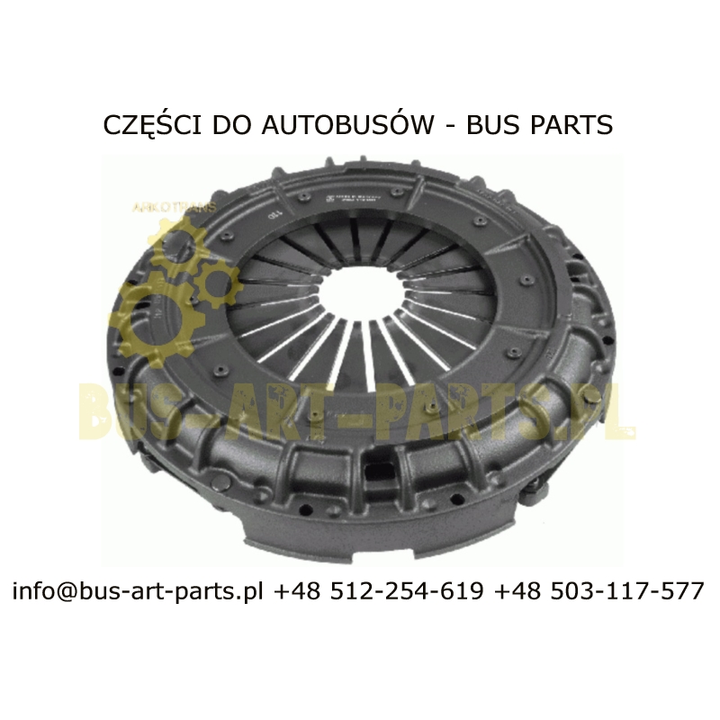 DOCISK SPRZĘGŁA BOVA NA DAF EURO 2 -2002 NEOPLAN EOS VAN HOOL 430mm