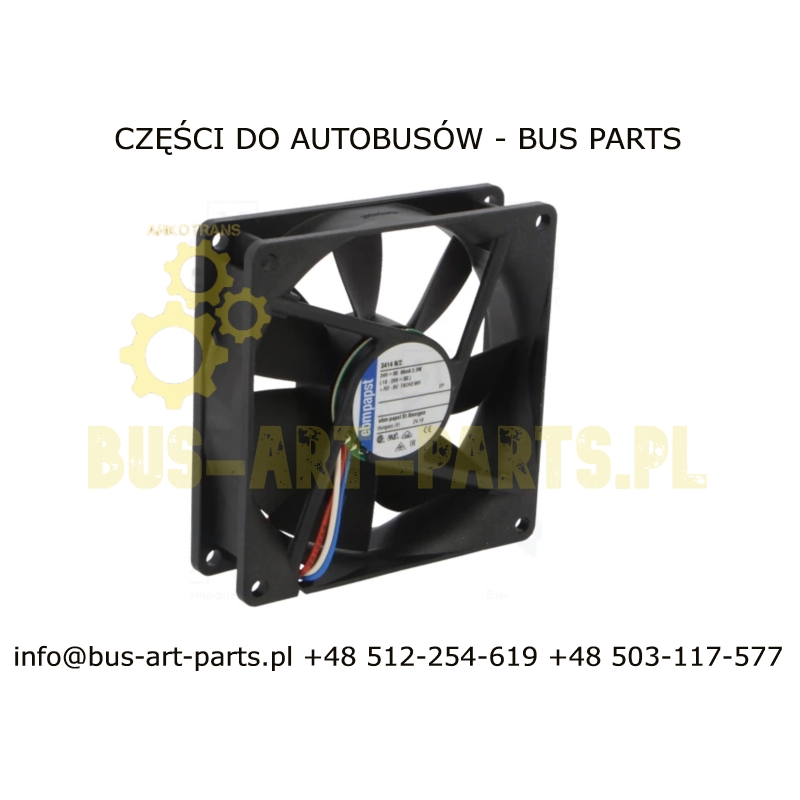 WENTYLATOR NADMUCHU OGRZEWANIA SETRA MERCEDES A0008384006 0008384006