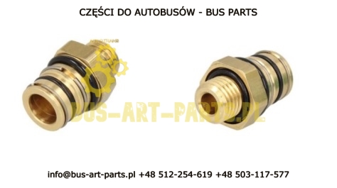ZŁĄCZE PNEUMATYCZNE RAUFOSS 5/M14X1.5 OBROTOWE BOVA SETRA