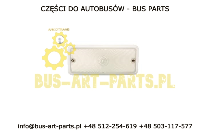 LAMPA TYŁ COFANIA SETRA S2.. BIAŁA / S315 S3..  KIERUNKOWSKAZ PO ZAMONTOWANIU POMARAŃCZOWEJ ŻARÓWKI
