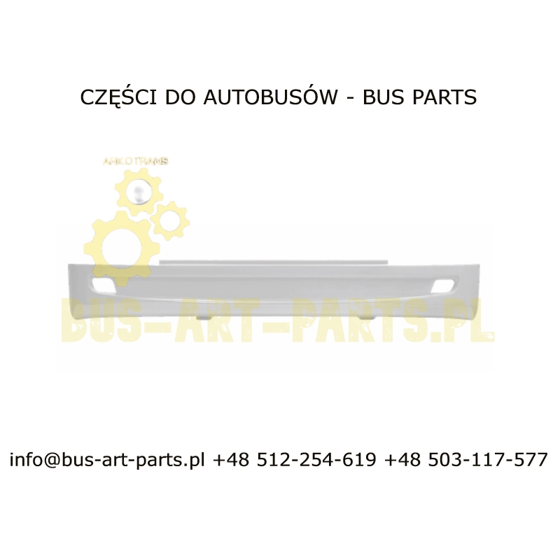 ZDERZAK PRZEDNI SETRA S315 UL GT GT-HD PO LIFTOWY NOWY TYP POD ŚCIĘTE HALOGENY