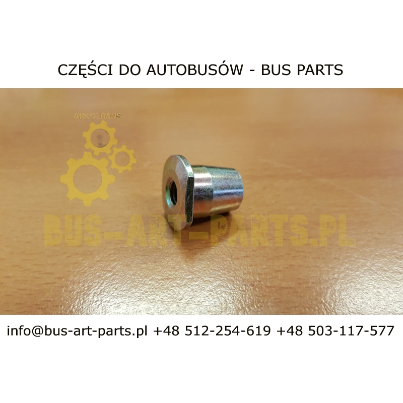 TULEJA STOŻKOWA MOCOWANIA OPARCIA FOTELA MERCEDES SETRA NISKA 16,5MM