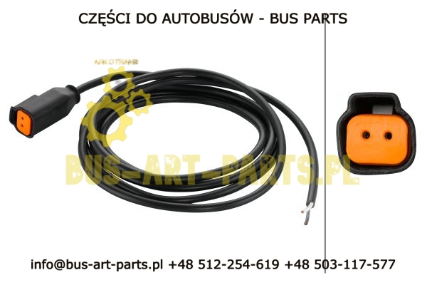 PRZEWÓD Z WTYCZKA TYP TD06 2-PINY DO CEWKI 3766REX 3977REX