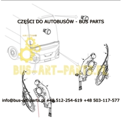 LAMPA DO JAZDY DZIENNEJ LED 24V VDL FUTURA