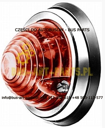 LAMPA OBRYSOWA CZERWONA BOVA MAGIQ TYŁ