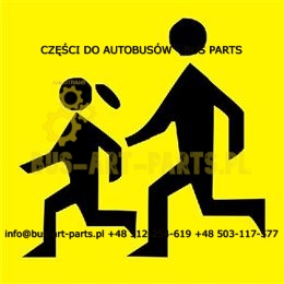 TABLICA PRZEWÓZ DZIECI KPL. PRZÓD / TYŁ
