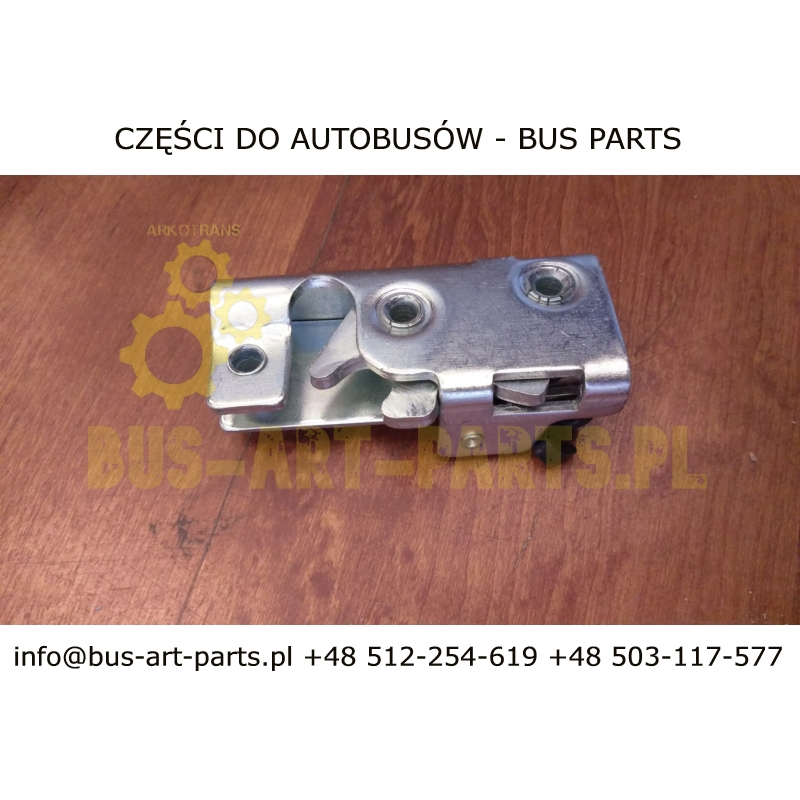 ZAMEK KLAPY LEWY HISZPAŃSKIE ZABUDOWY IVECO NOGE MEDIO MAGO CARBUS FERCUI FAREBUS AYATS MARCOPOLO 95X44X21