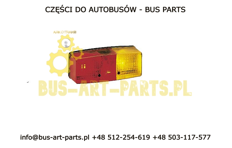 LAMPA GÓRNA TYŁ NEOPLAN