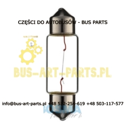 ŻARÓWKA 24V 5W C5W SV8,5 10x36mm
