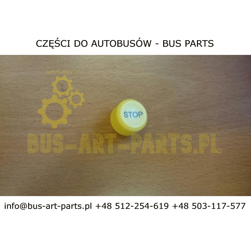 PRZYCISK  - W PULPICIE PASAŻERA STOP ŻÓŁTY MERCEDES TOURISMO II 2006-