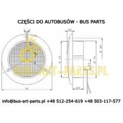 LAMPA TYŁ POZYCJA STOP KIERUNKOWSKAZ BOVA 2002- Q-155/114mm LED DIODOWA 24V
