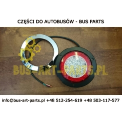 LAMPA TYŁ POZYCJA STOP KIERUNKOWSKAZ BOVA 2002- Q-155/114mm LED DIODOWA 24V