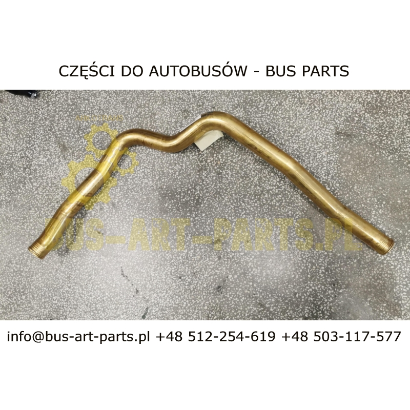 Chladicí trubka RETRADER SETRA S5.. MERCEDES TOURISMO EURO a6325010826 6325010826