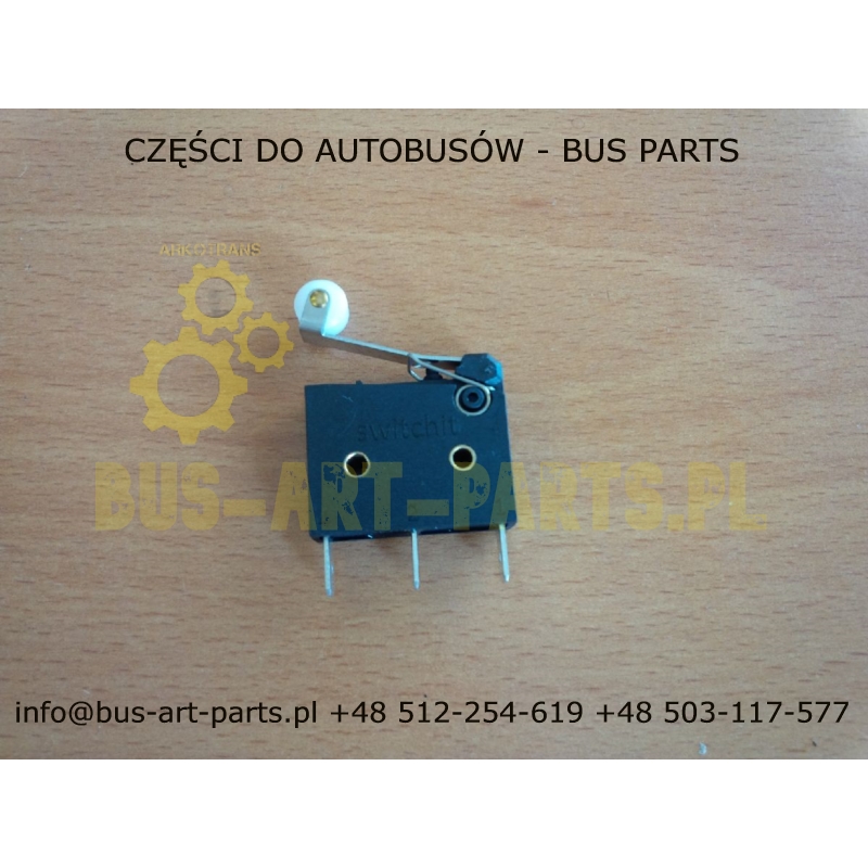 STYCZNIK DRZWI BODE Z ROLKĄ 164-574 BOVA MAN NEOPLAN MERCEDES SETRA VAN HOOL EOS VOLVO A0055453514 0055453514
