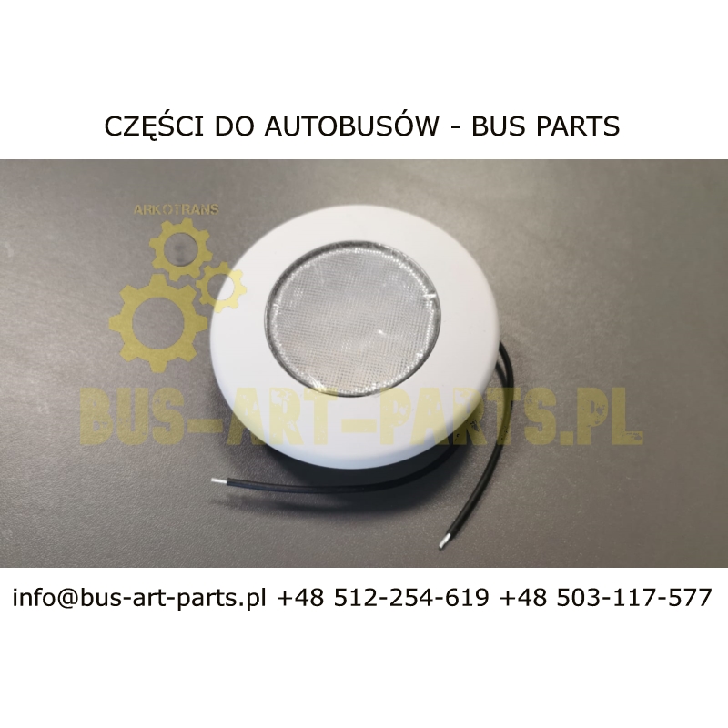 LAMPA OŚWIETLENIA WNĘTRZA 24V LED LAMPA SUFITOWA