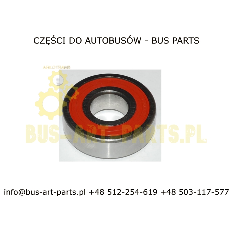 ŁOŻYSKO WAŁKA SPRZĘGŁOWEGO 25x62x19 BOVA 8S.. 6S.. EURO 0 EURO 1 EURO 2 EURO 3 EURO 4 WS.. XE.. PE..  MX..  MAN A32