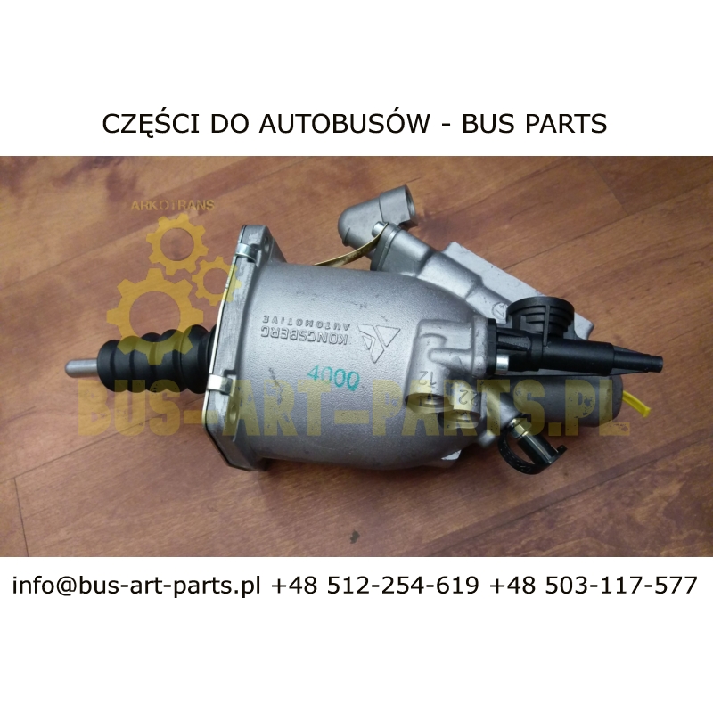 SIŁOWNIK SPRZĘGŁA BOVA DVL FUTURA EURO 5 6