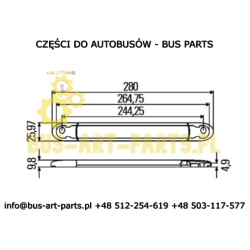 ŚWIATŁO STOP TYLNE 24V LED SCANIA IRIZAR PB