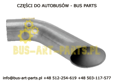 Abgasrohr MAN R07 R08 EURO 4 ohne EEV