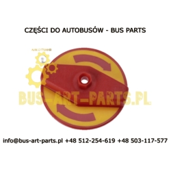 POKRĘTŁO ZAWORU AWARYJNEGO OTWIERANIA DRZWI MB O350 SETRA S4.. TRAVEGO TOURISMO - GAŁKA
