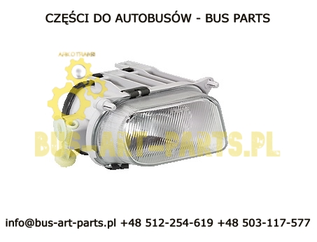 HALOGEN PRZECIWMGIELNY PRAWY SETRA S4..MERCEDES TRAVEGO I TOURISMO II