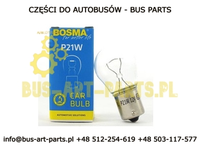 ŻARÓWKA 24V BA15s 21W