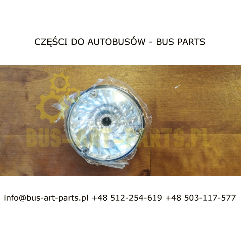 LAMPA TYŁ SCANIA IRIZAR NEW CENTURY 2005- BIAŁA COFANIA FI-125mm