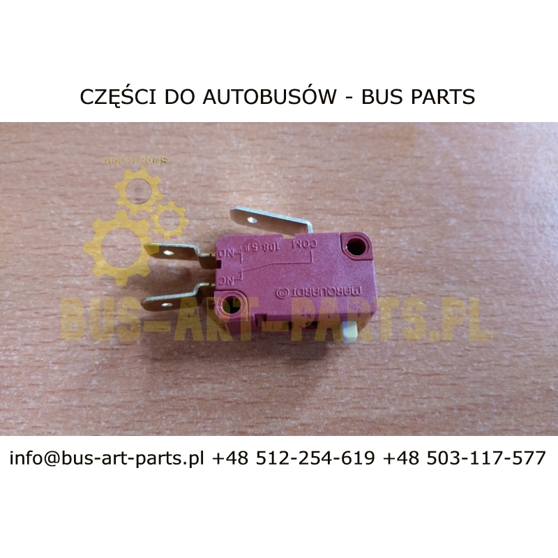 STYCZNIK DRZWI ZAMKA BEZ ROLKI HARTMANN SERIE 166
