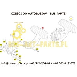 Sėdynės pakopa TRAVEGO TOURISMO SETRA S5.. LUXLINE