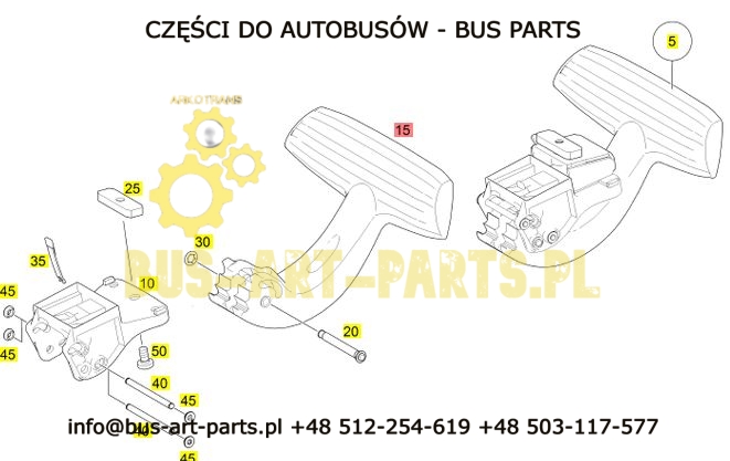 Travego Tourismo Setra S5 stāvvada sēdekļa balsts.. LUXLINE