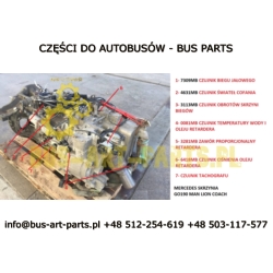 CZUJNIK BIEGU JAŁOWEGO NEUTRALNEGO MERCEDES TRAVEGO TOURISMO SETRA S4.. S5.. BOVA FUTURA EURO 4 2-PINY
