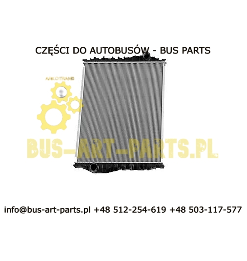 CHŁODNICA WODY SETRA S3..HD EURO 2 95-