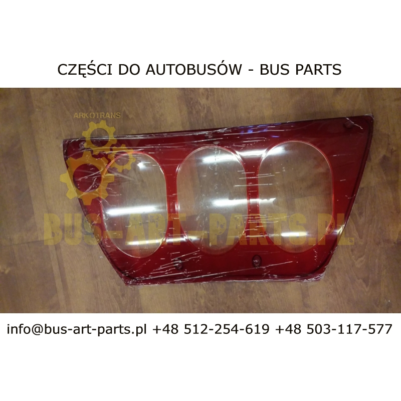 KLOSZ LAMPY TYŁ LEWY PRAWY VOLVO 9700 9900 DO LAMPY W ZAMIENNIKU DO LAMP 0747VOL 0748VOL