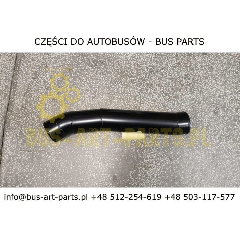 RURA INTERCOOLERA TOURISMO II EURO 4 OM457HLA LEŻĄCY - RURA POD CHŁODNICĄ  A6295000988 A6295001188 6295000988 6295001188