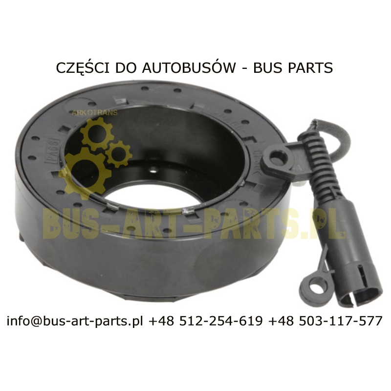 CEWKA SPRZĘGŁA KOMPRESORA KLIMATYZACJI VDL FUTURA II BOVA MAGIQ DO KOŁA 6PK 8PK 2AVP DENSO 24V