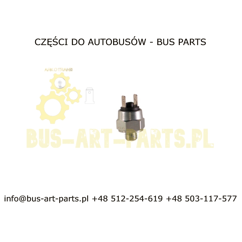 CZUJNIK CIŚNIENIA POWIETRZA M12 4,5 BAR +/-0,5BAR WYŁĄCZNIK ROZWIERNY SPADKU CIŚNIENIA SETRA MERCEDES