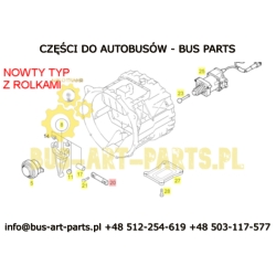 ŁAPA SPRZĘGŁA ZF AS-TRONIC MERCEDES SETRA BOVA NEOPLAN MAN